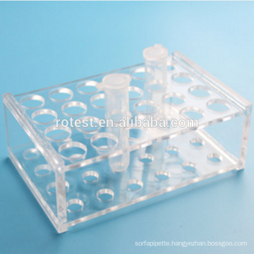 laboratory test tube and centrifuge tube rack 5ml 24well